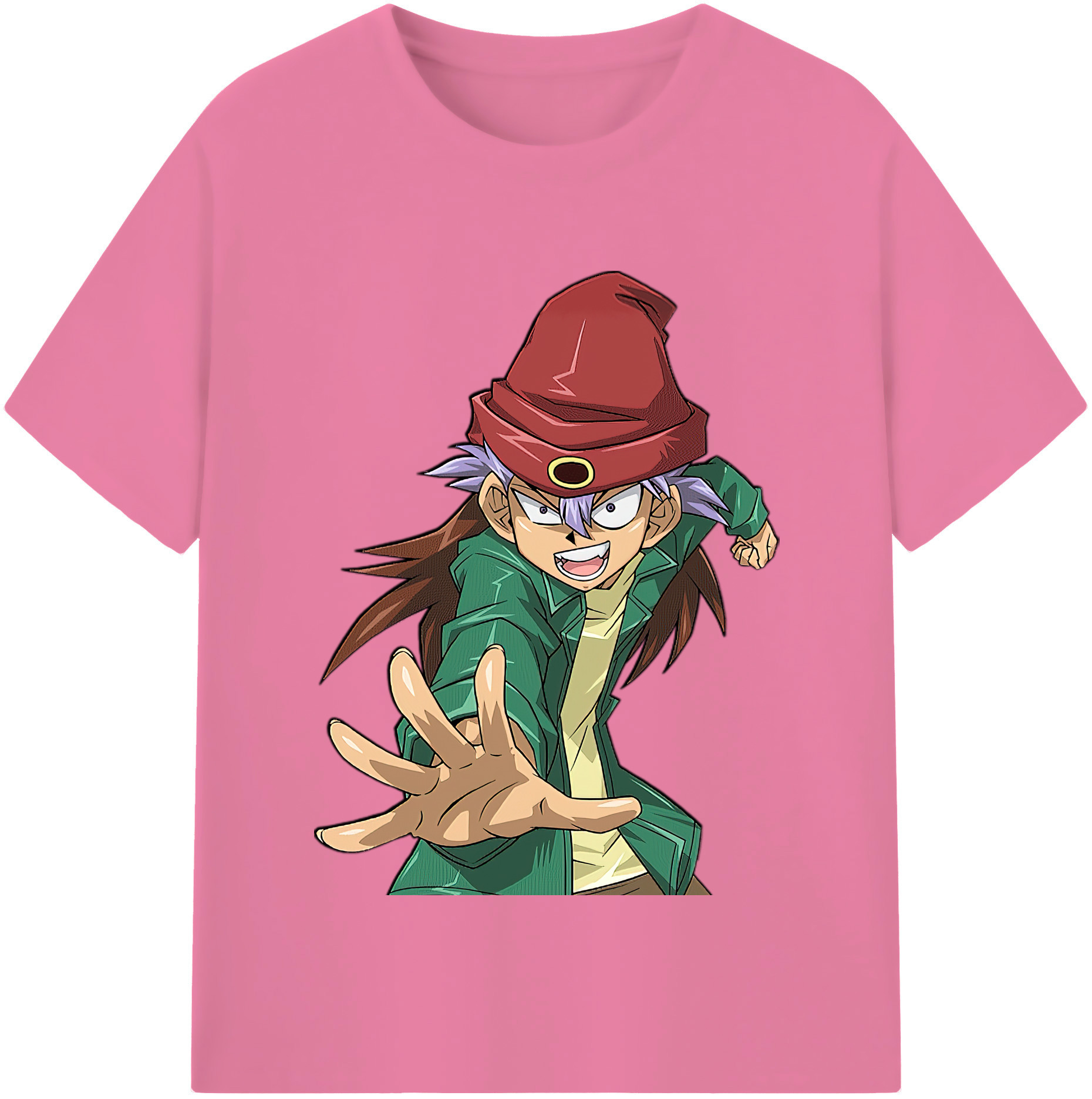 （画像用） 遊☆戯☆王 Yu-Gi-Oh! 綿100％半袖Tシャツ（フロントプリント）
